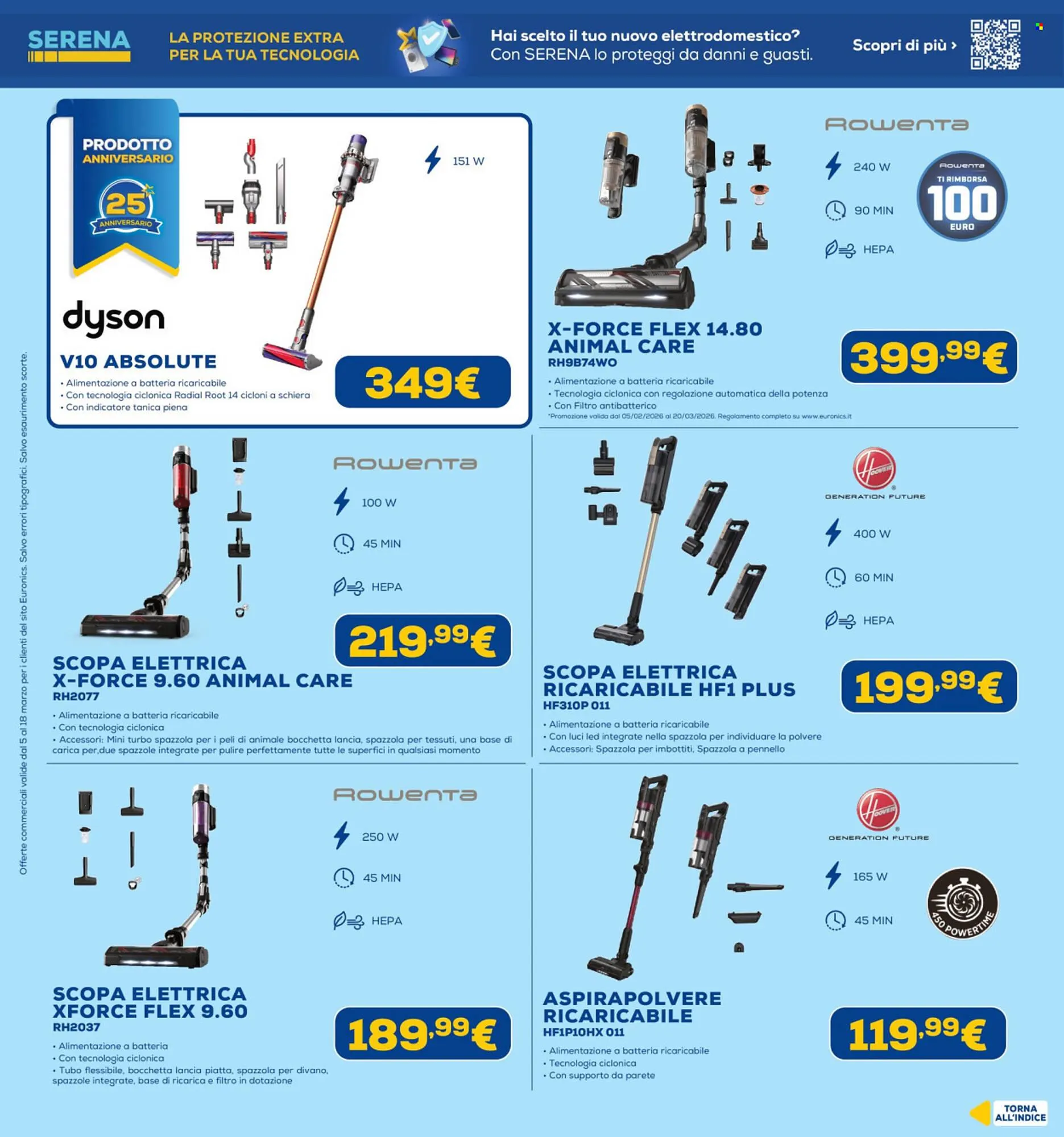 Volantino Euronics da 5 marzo a 18 marzo di 2026 - Pagina del volantino 36