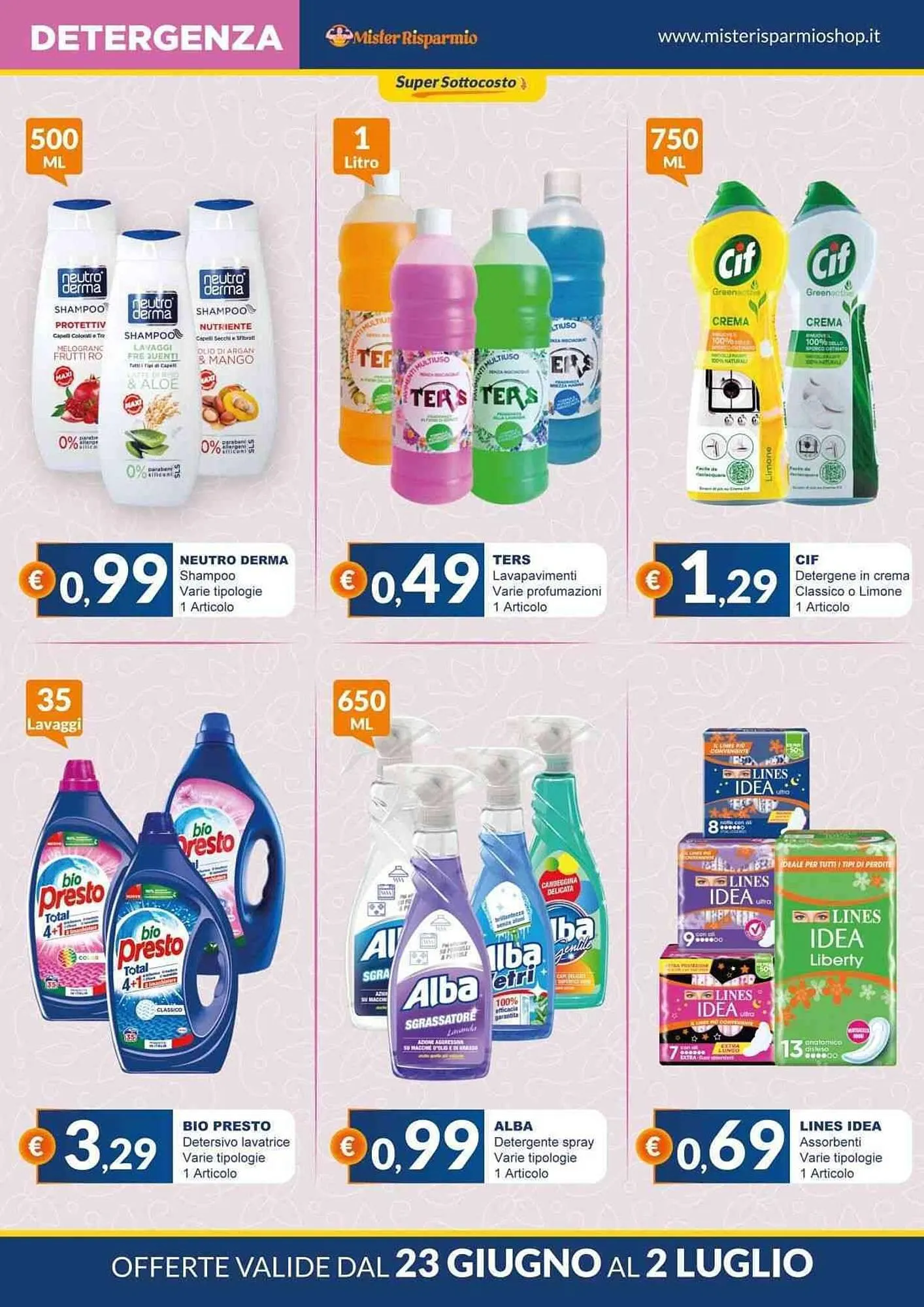 Volantino Mister Risparmio da 20 giugno a 2 luglio di 2025 - Pagina del volantino 3