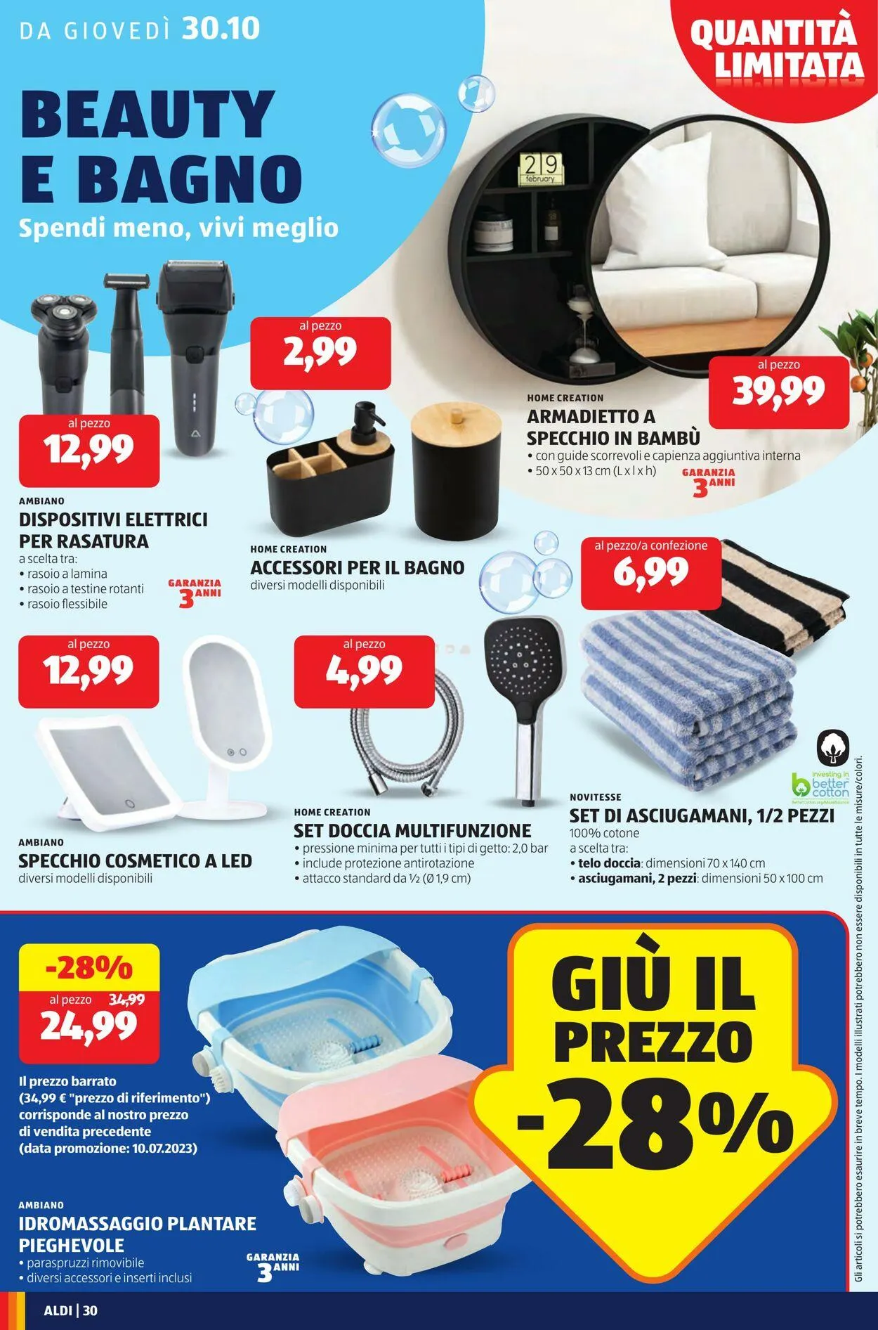 Aldi Volantino attuale da 27 ottobre a 2 novembre di 2025 - Pagina del volantino 30