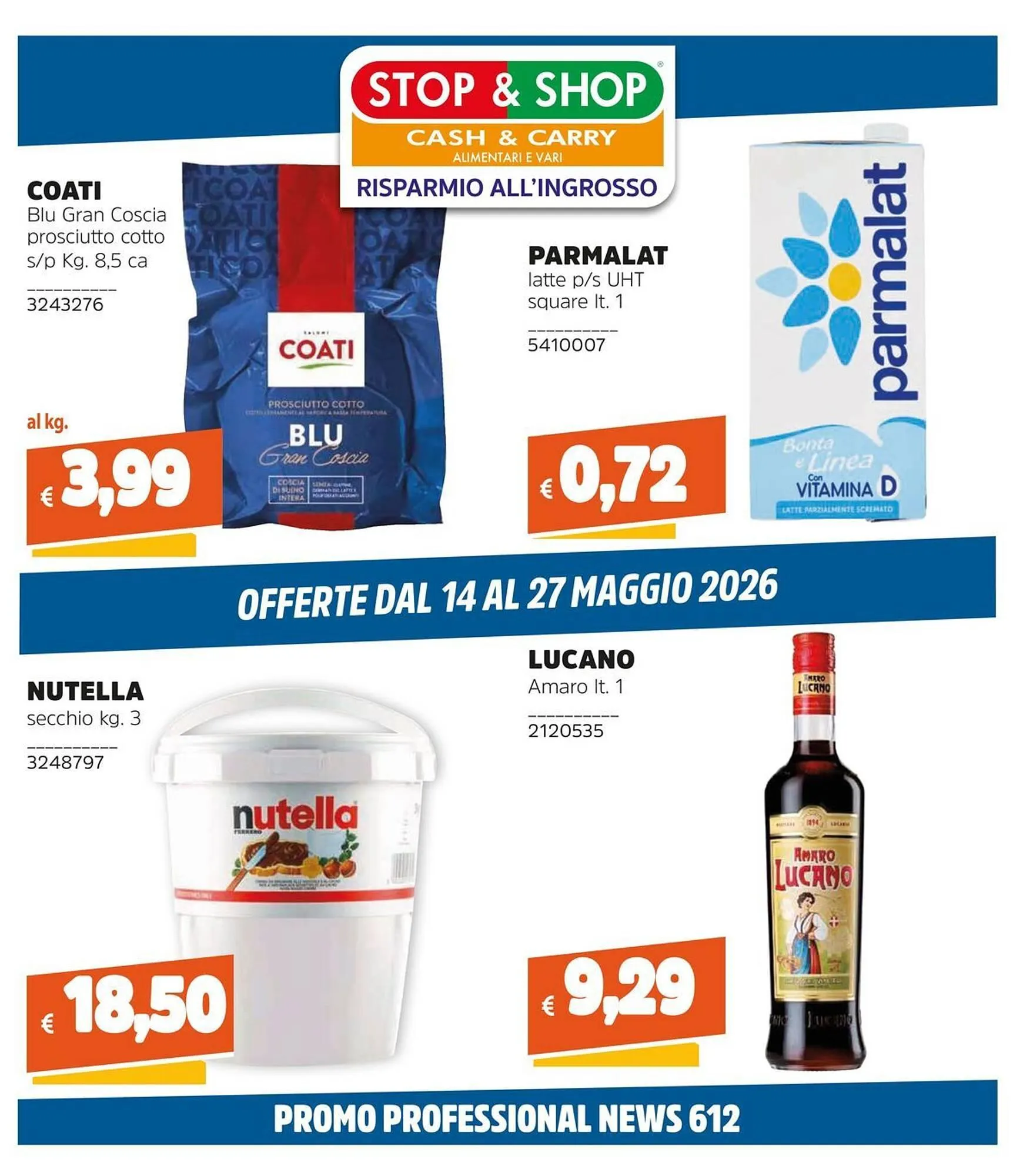 Volantino Stop&Shop da 14 maggio a 27 maggio di 2026 - Pagina del volantino 1
