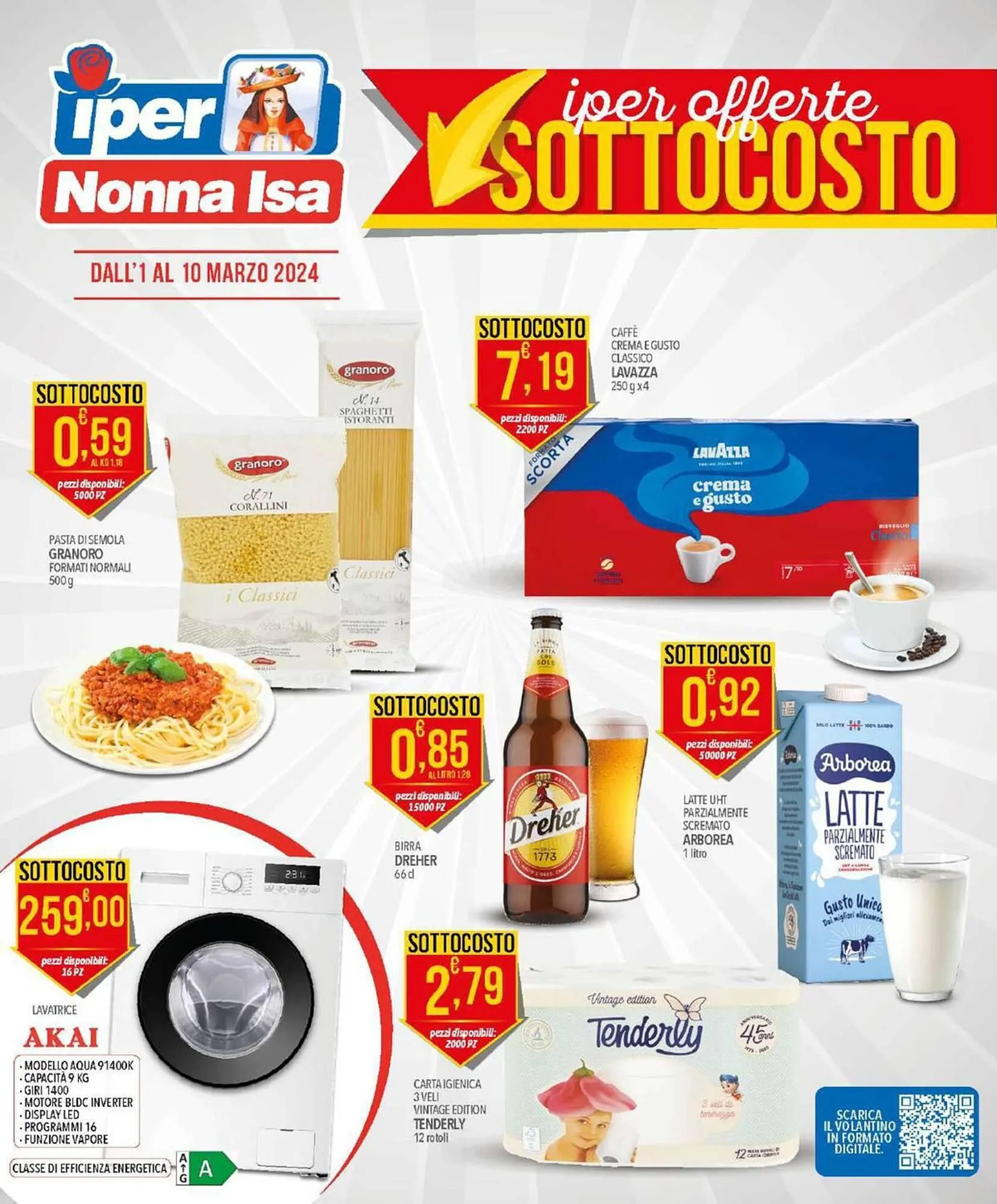 Volantino Iper Nonna Isa da 1 marzo a 10 marzo di 2024 - Pagina del volantino 1