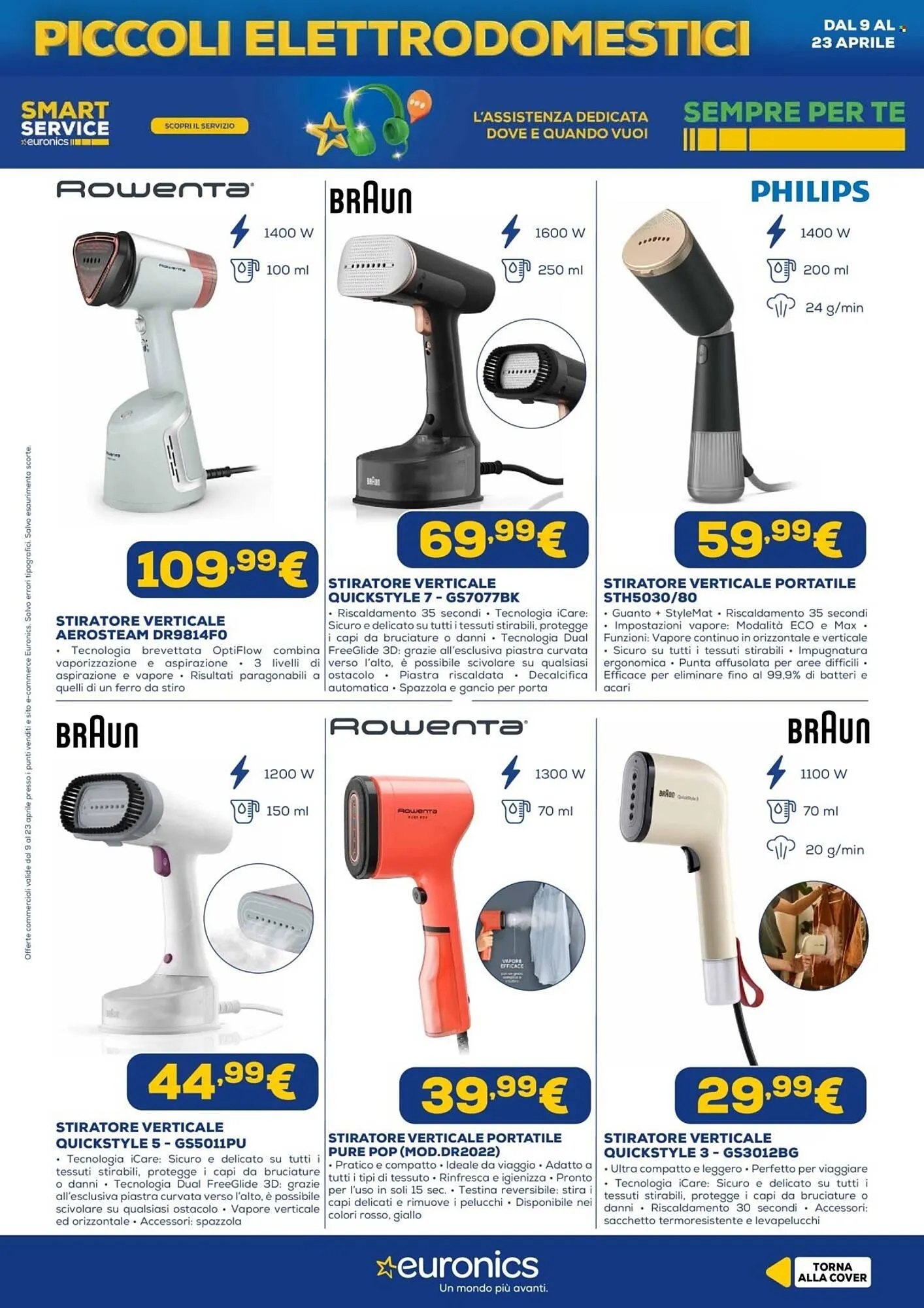 Volantino Euronics da 9 aprile a 23 aprile di 2026 - Pagina del volantino 18