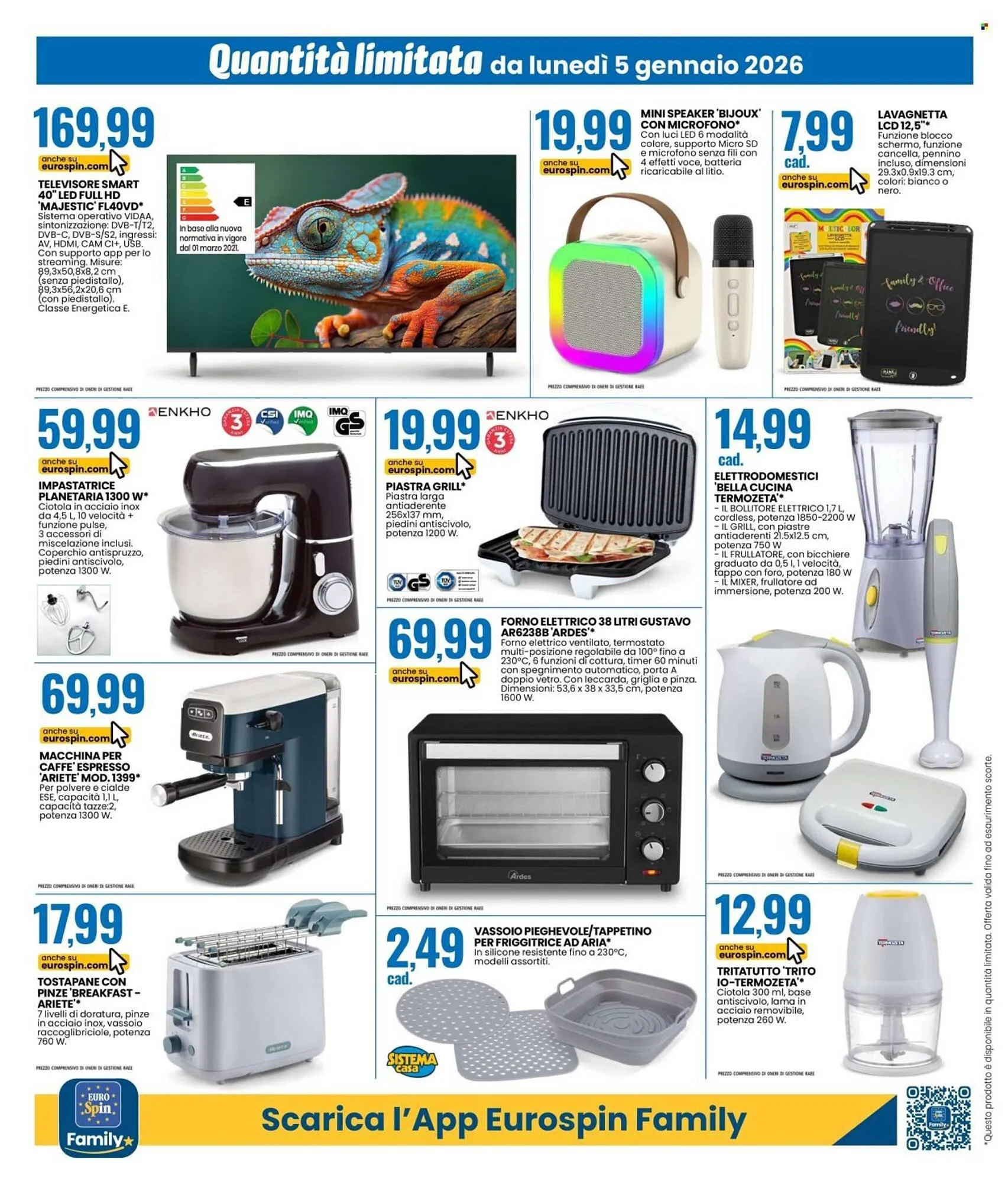 Volantino Eurospin da 5 gennaio a 11 gennaio di 2026 - Pagina del volantino 16