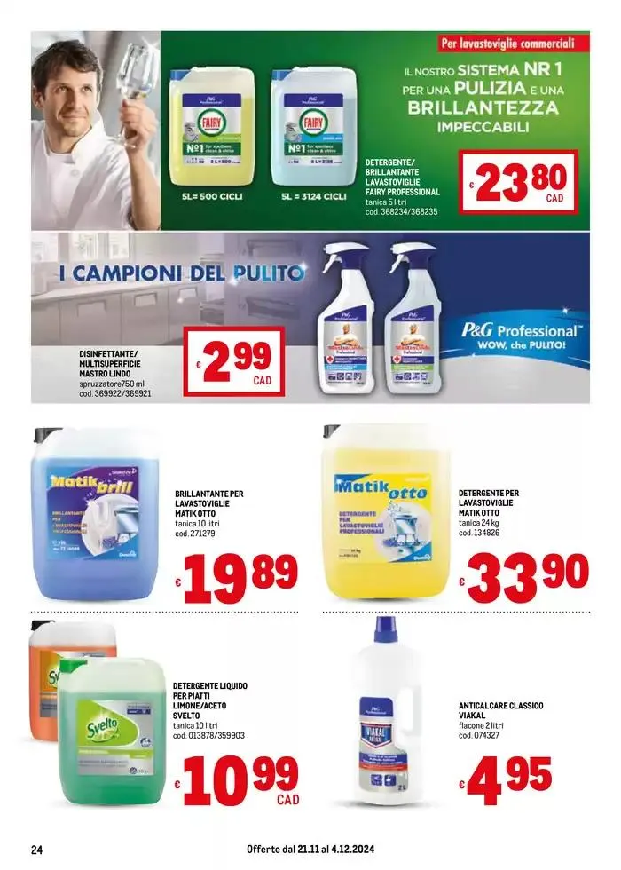 Offerte per te- Area 1 da 21 novembre a 4 dicembre di 2024 - Pagina del volantino 14