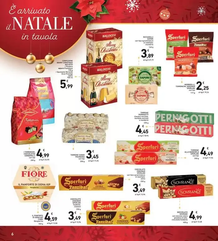 A Natale vivi una esperienza di gusto Sapori & Buone Feste da 12 dicembre a 26 dicembre di 2024 - Pagina del volantino 6