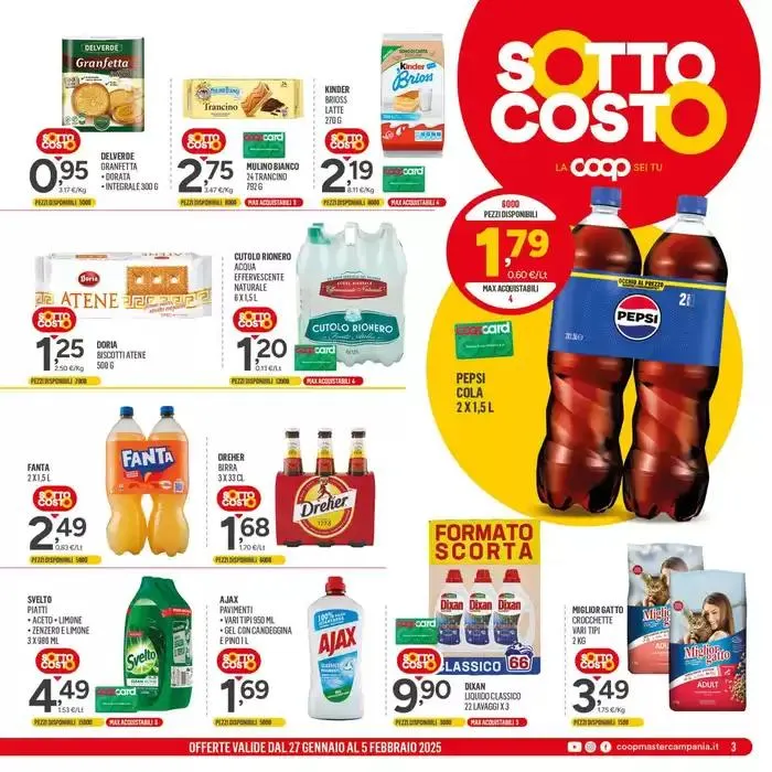 Sotto costo da 27 gennaio a 9 febbraio di 2025 - Pagina del volantino 3
