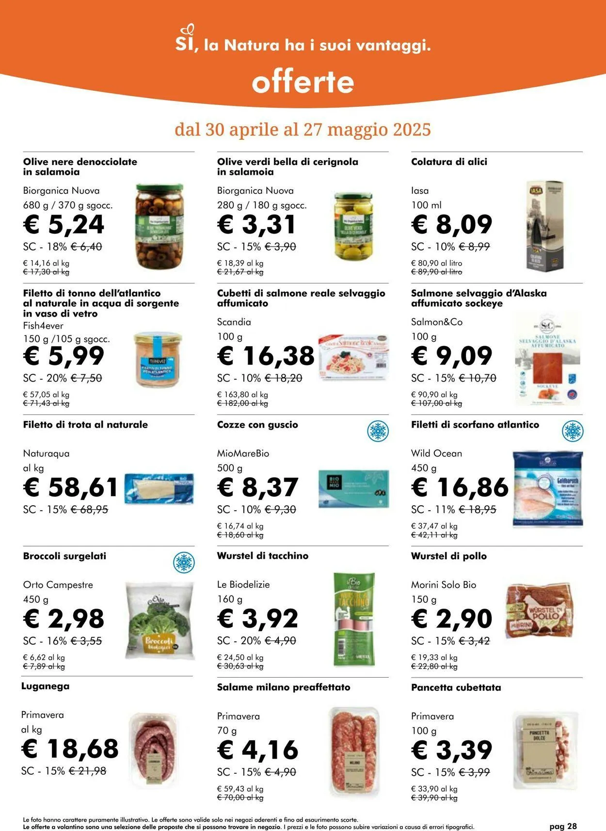 Natura Sì Volantino attuale da 27 maggio a 10 giugno di 2025 - Pagina del volantino 28