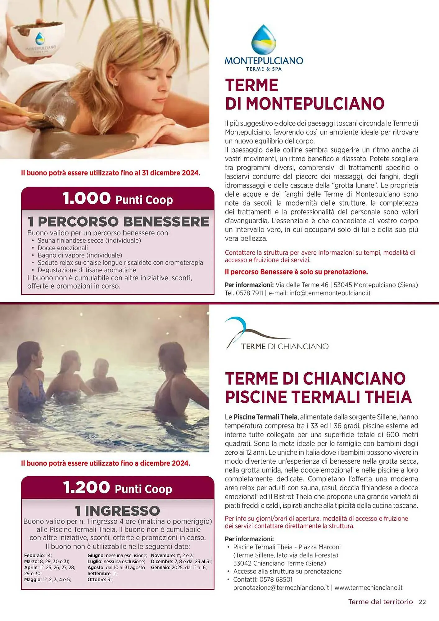 Volantino Unicoop da 5 marzo a 30 settembre di 2024 - Pagina del volantino 22