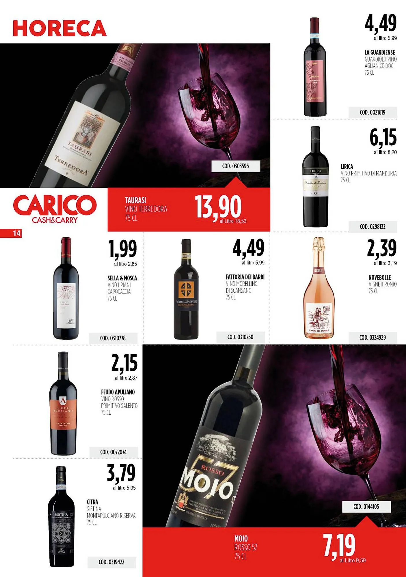 Volantino Carico Cash & Carry da 25 settembre a 22 ottobre di 2025 - Pagina del volantino 14