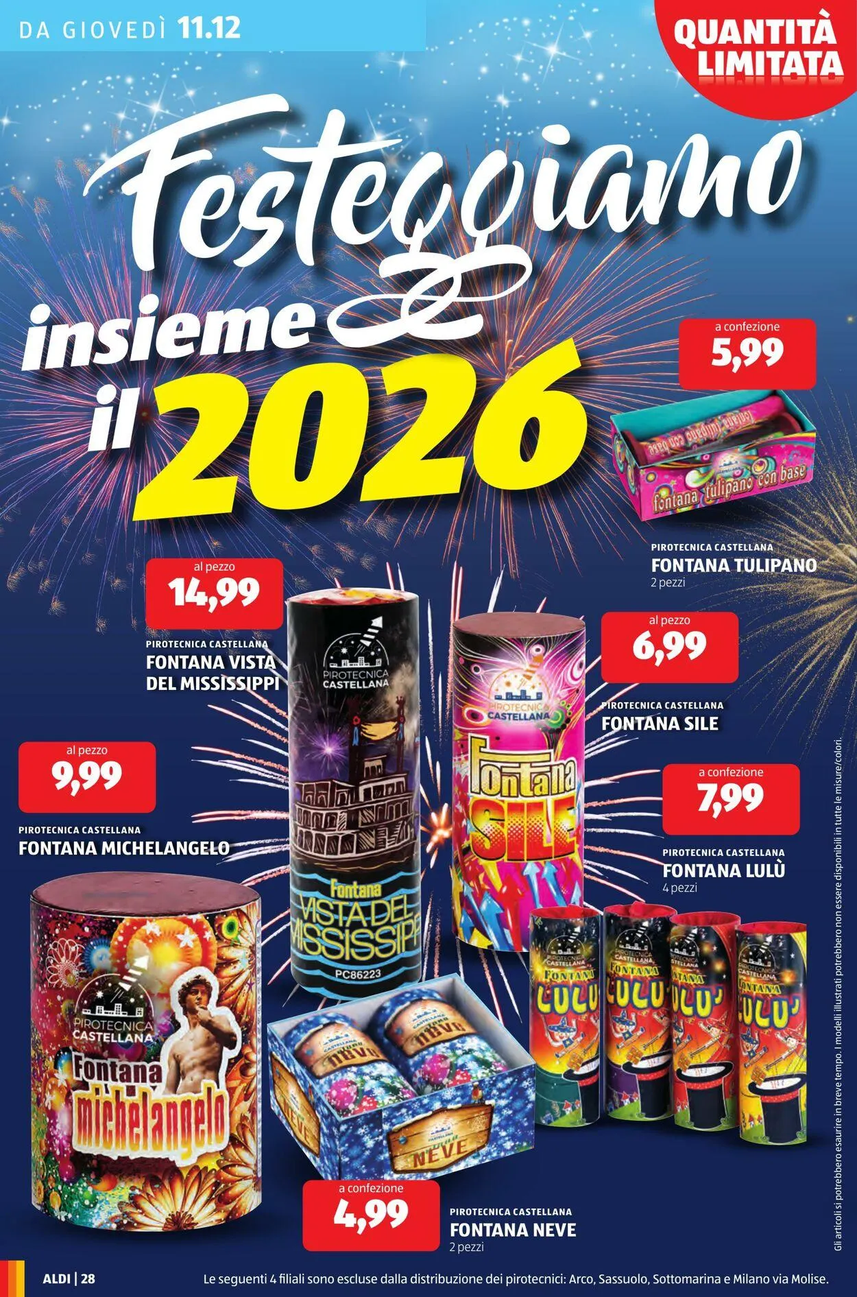 Aldi Volantino attuale da 8 dicembre a 14 dicembre di 2025 - Pagina del volantino 28