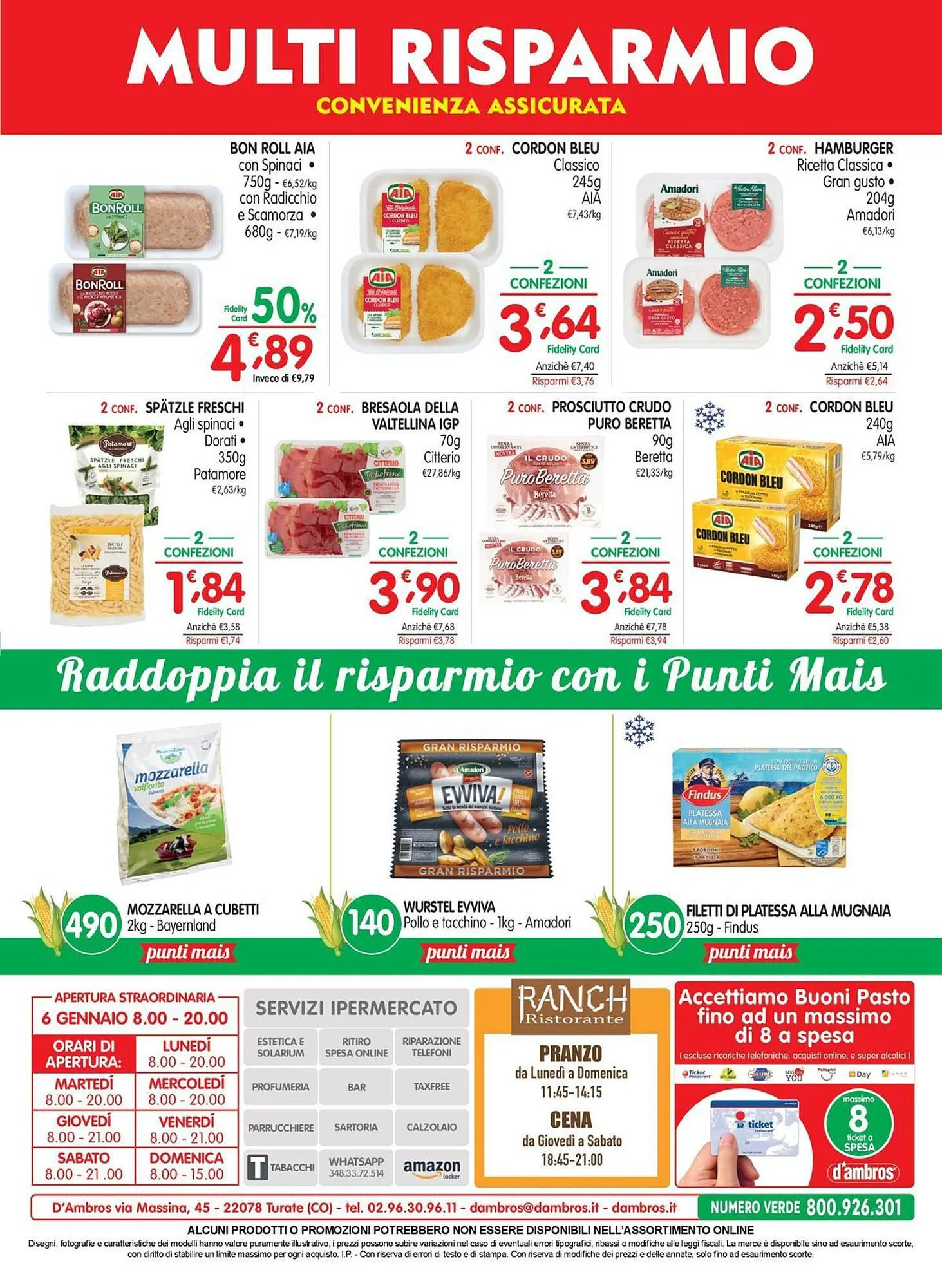 Volantino D'Ambros da 3 gennaio a 21 gennaio di 2024 - Pagina del volantino 11