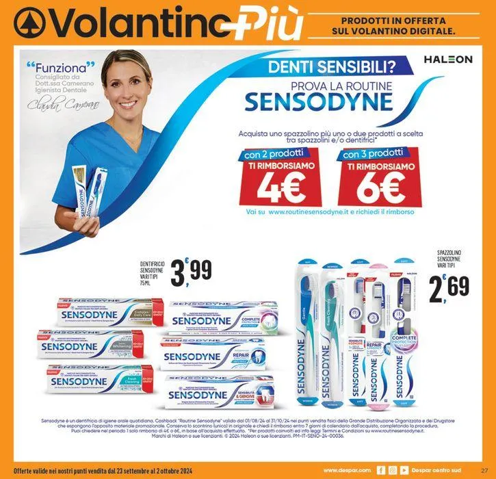 Risparmia con noi! da 23 settembre a 2 ottobre di 2024 - Pagina del volantino 26