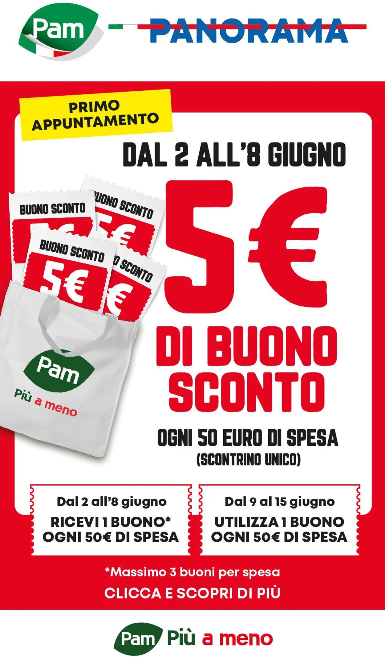 Pam Panorama Volantino attuale - 1