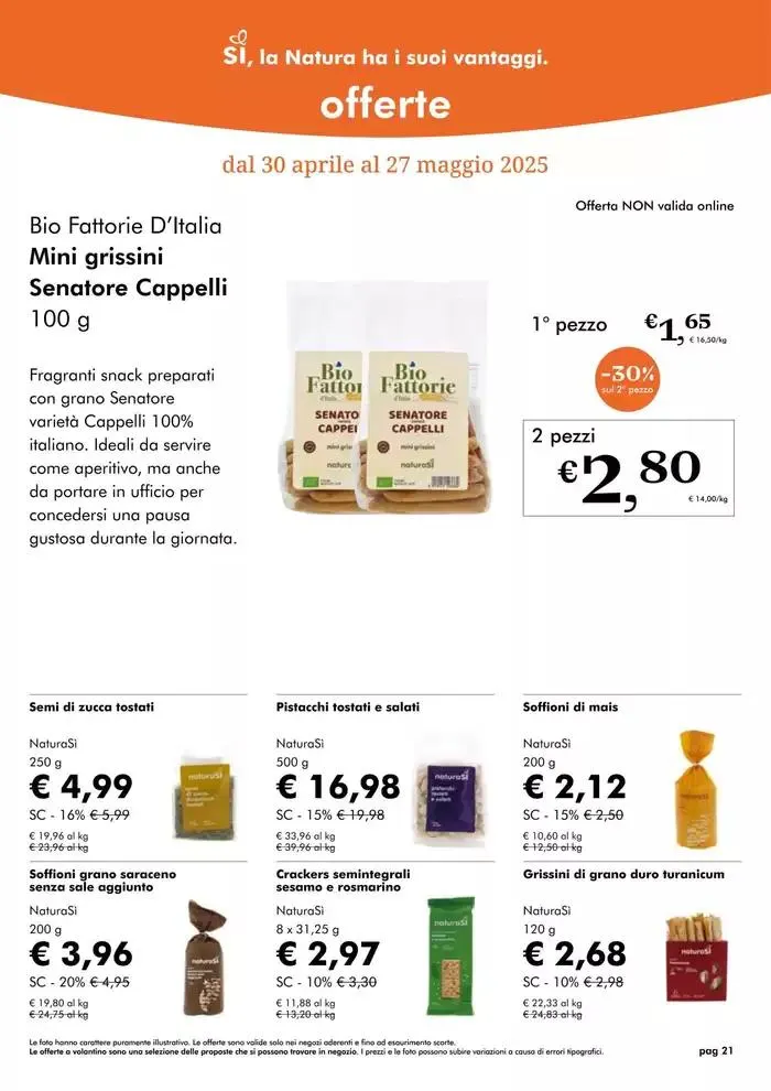 Una dispensa essenziale per l'arrivo dell'estate da 1 maggio a 31 maggio di 2025 - Pagina del volantino 21