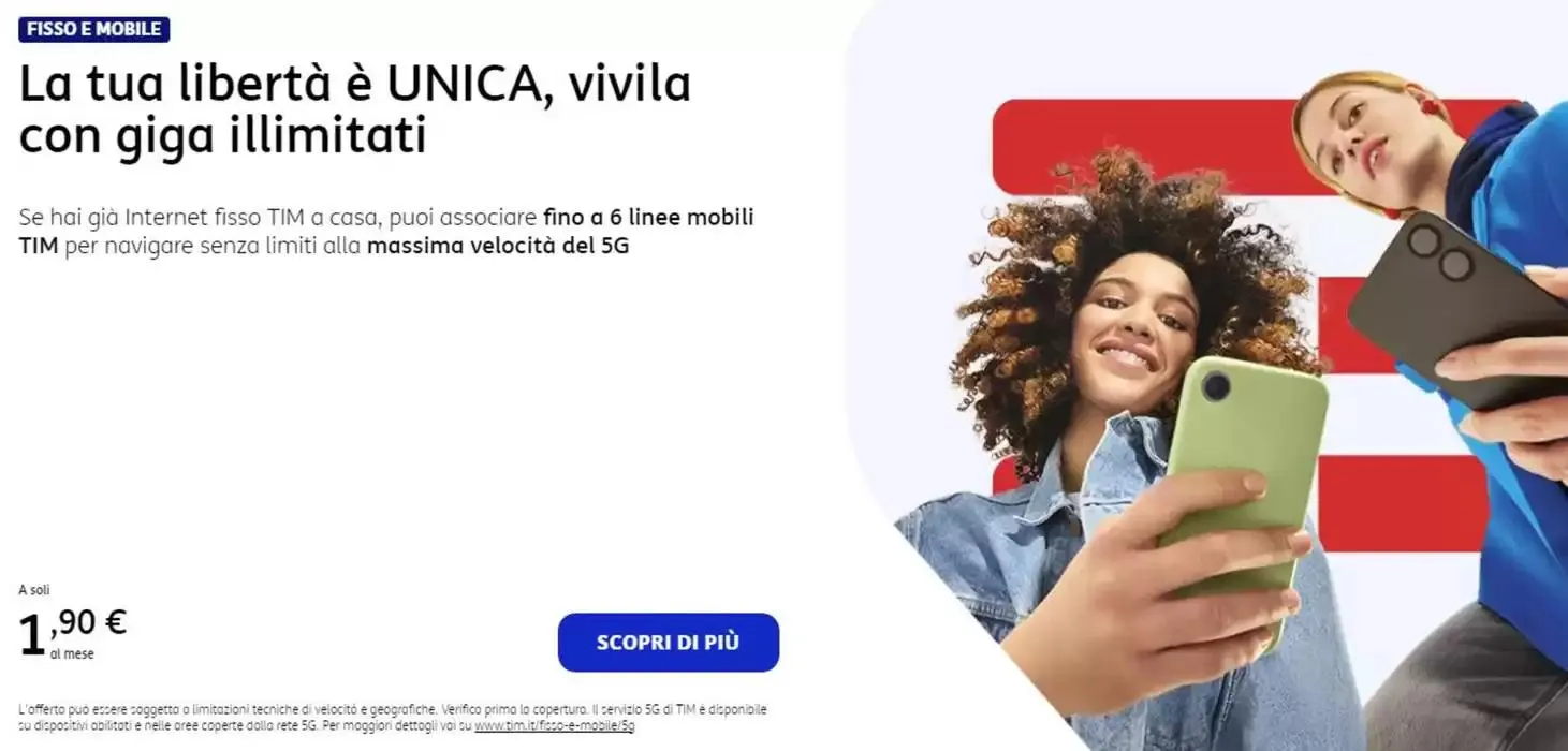 Il nuovo WiFi di TIM ti porta oltre da 4 marzo a 31 marzo di 2025 - Pagina del volantino 3