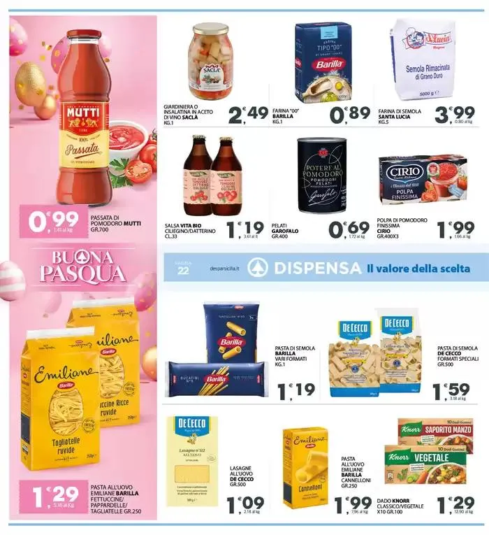 Buona Pasqua da 14 aprile a 23 aprile di 2025 - Pagina del volantino 22