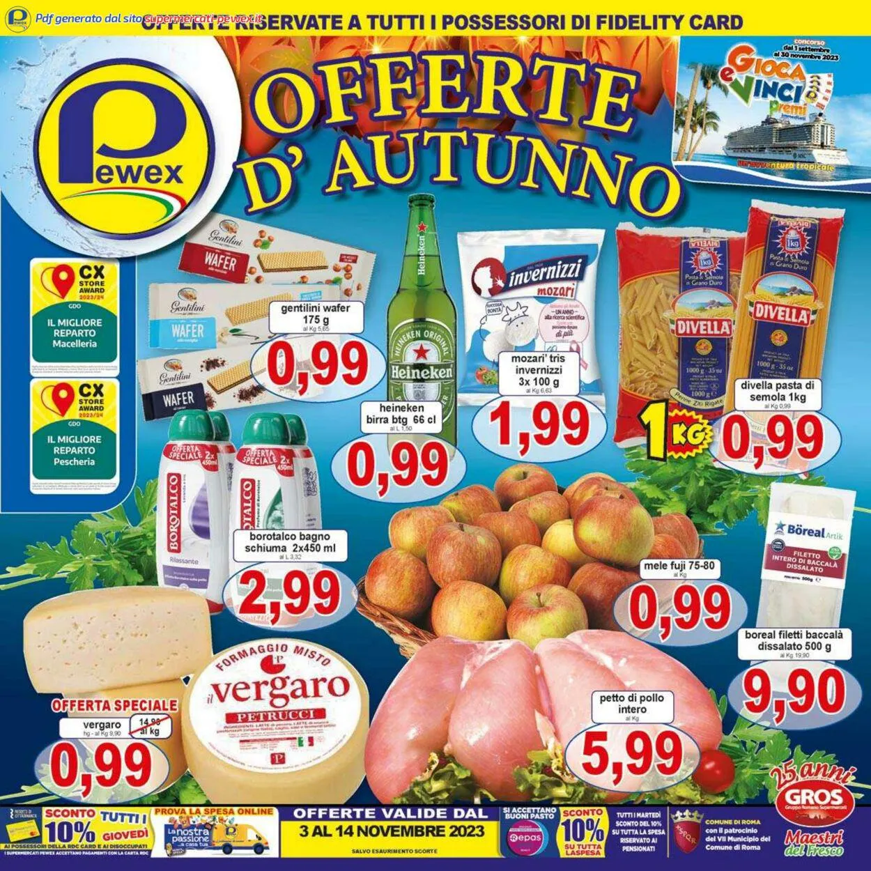 Pewex Volantino attuale da 8 febbraio a 22 febbraio di 2024 - Pagina del volantino 1