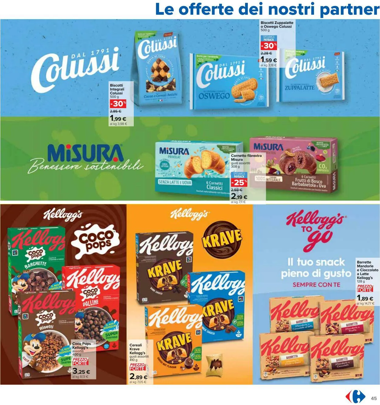 Carrefour Volantino attuale da 5 gennaio a 17 gennaio di 2024 - Pagina del volantino 45