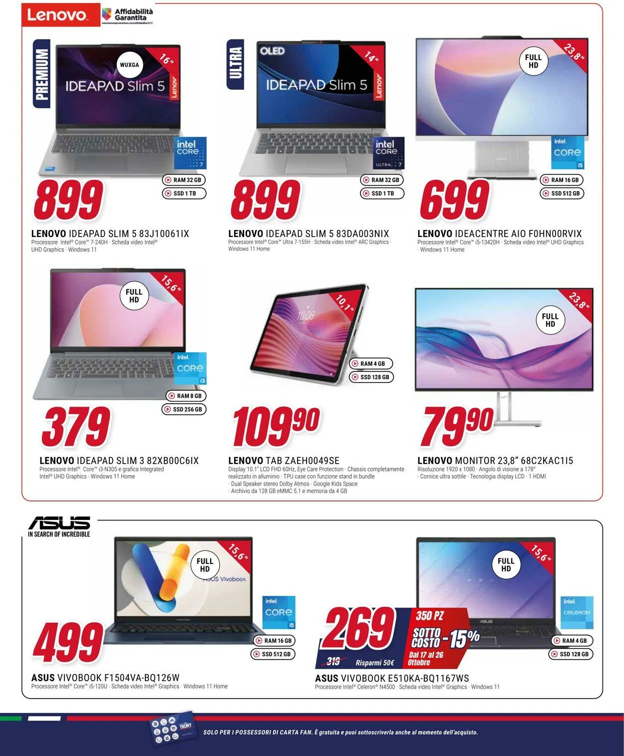 Trony - Milano Volantino attuale da 17 ottobre a 29 ottobre di 2025 - Pagina del volantino 6