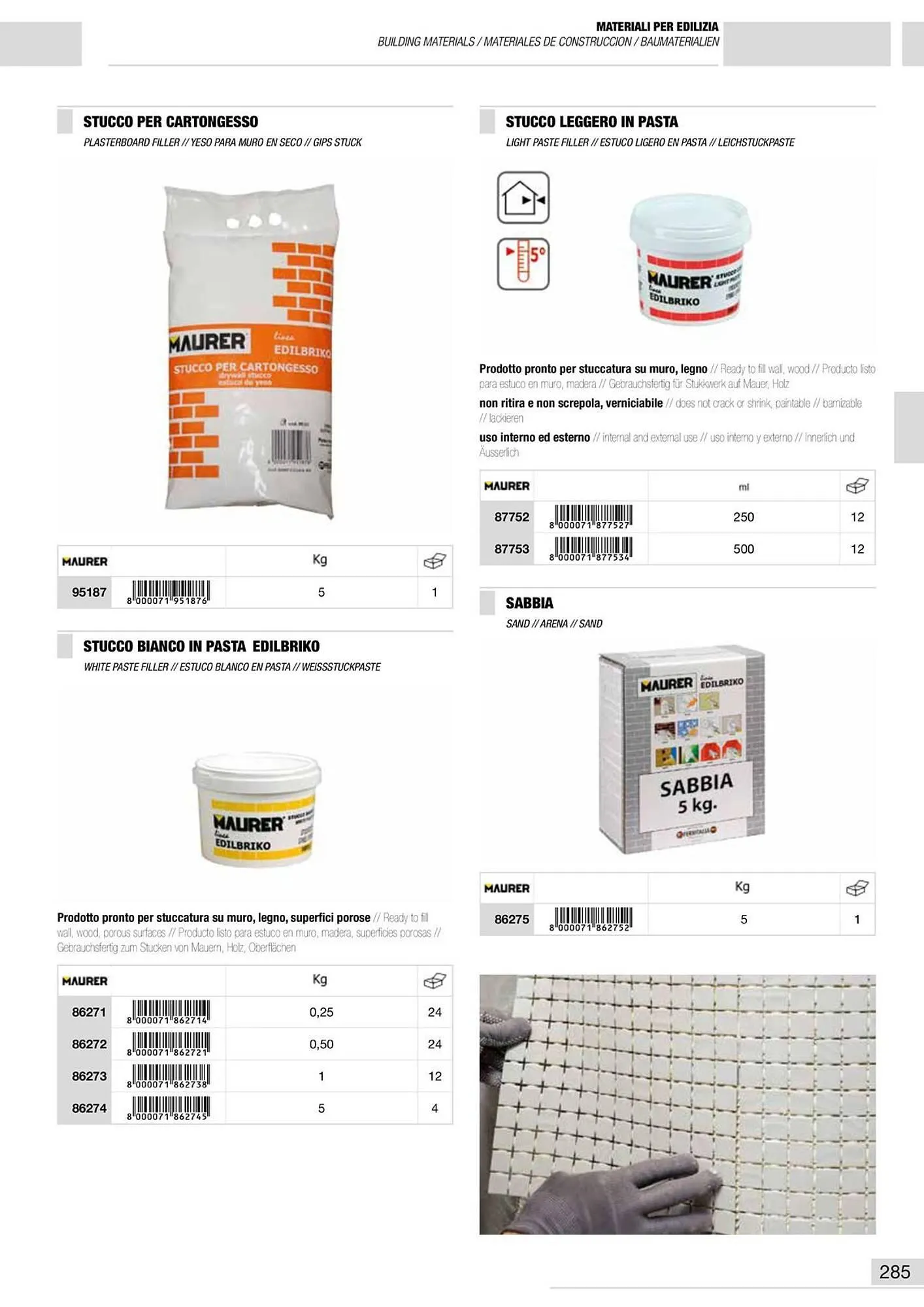 Volantino Maurer da 10 gennaio a 30 giugno di 2024 - Pagina del volantino 286
