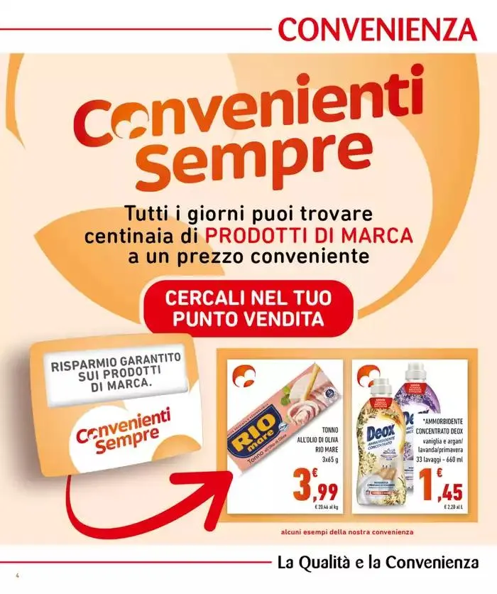 Convenienza Più da 14 maggio a 20 maggio di 2025 - Pagina del volantino 4