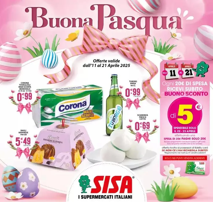 Buona Pasqua da 11 aprile a 21 aprile di 2025 - Pagina del volantino 1