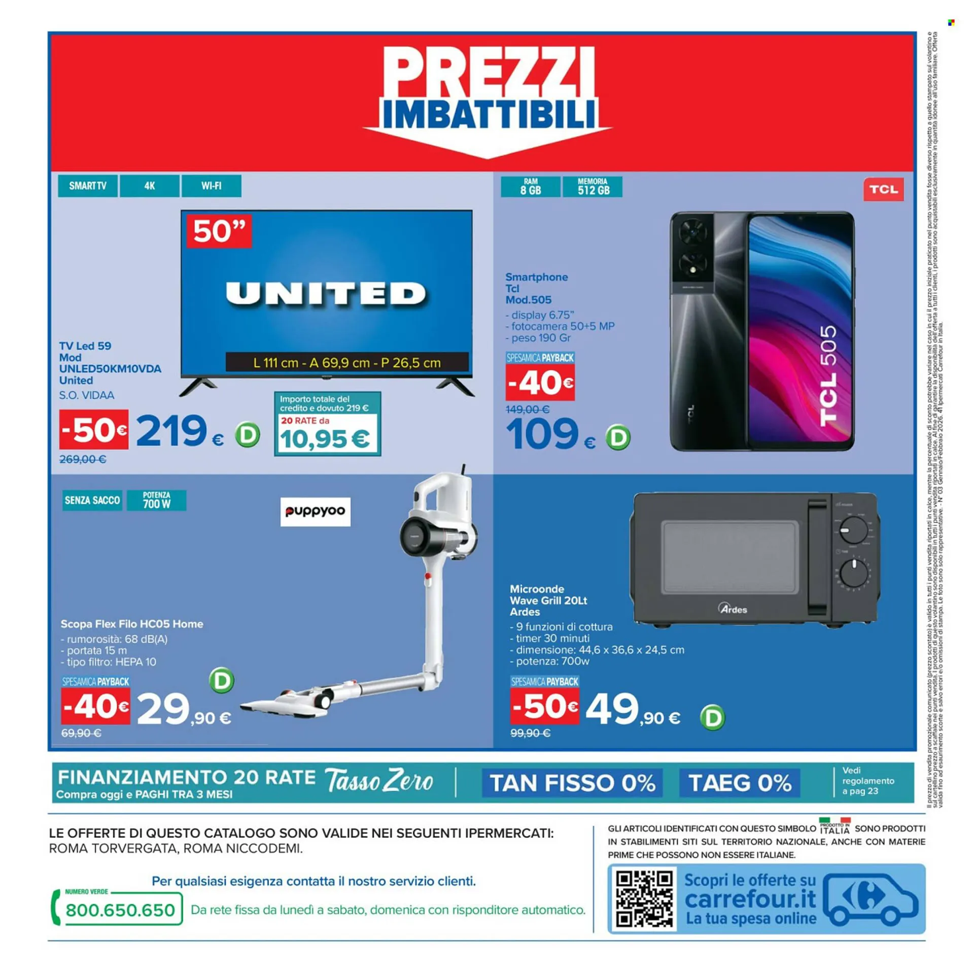 Volantino Carrefour da 17 febbraio a 1 marzo di 2026 - Pagina del volantino 40