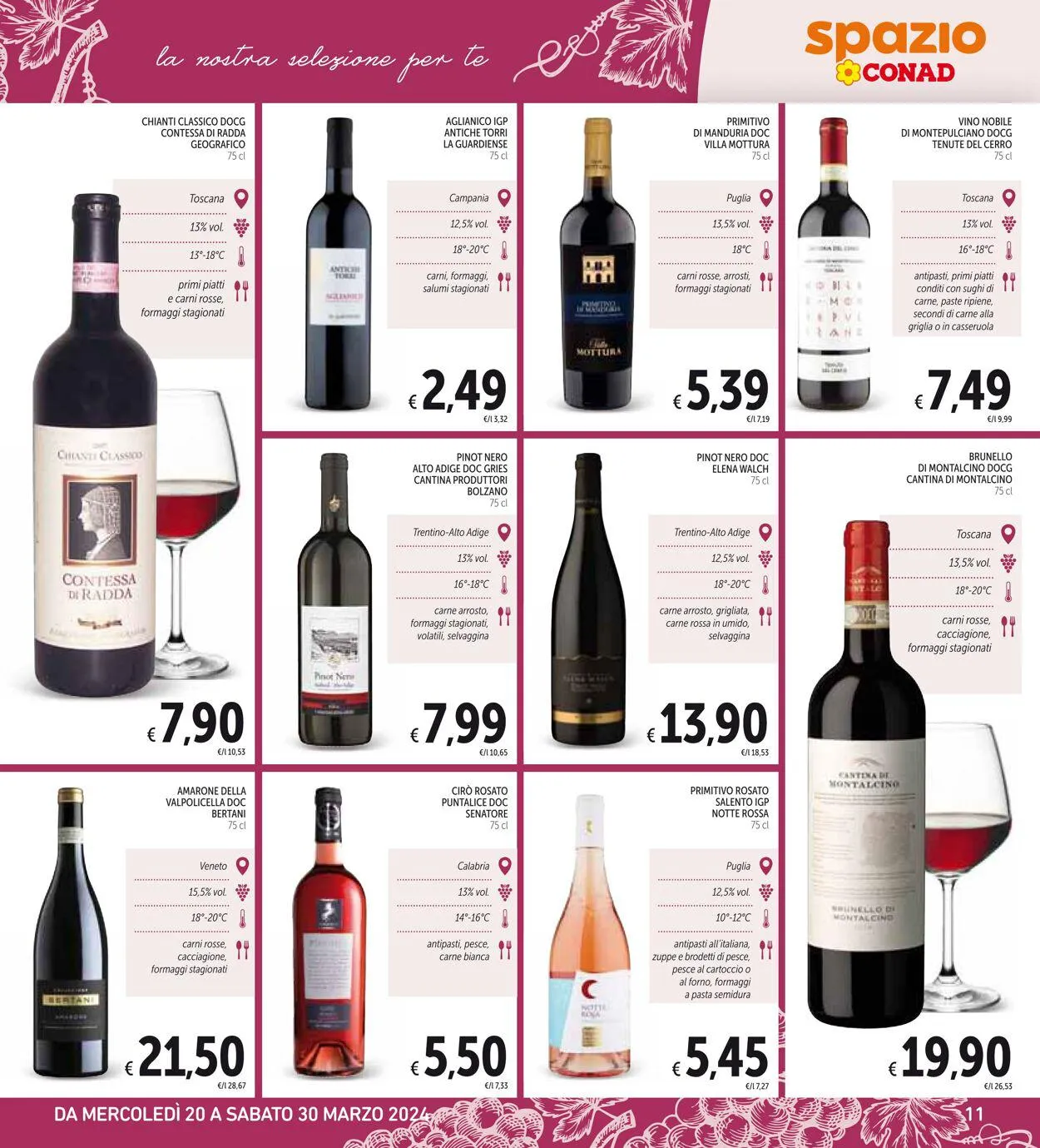 Conad - Spazio - Napoli Volantino attuale da 20 marzo a 30 marzo di 2024 - Pagina del volantino 11
