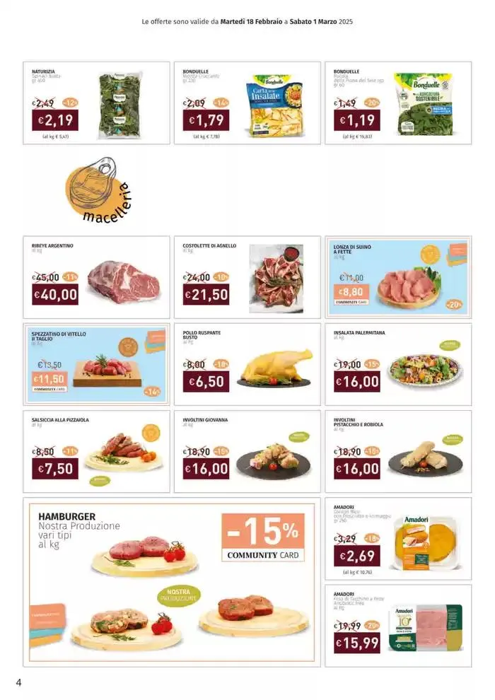 Lo sfizio dell'affettato il sano sapore del mare da 18 febbraio a 1 marzo di 2025 - Pagina del volantino 4