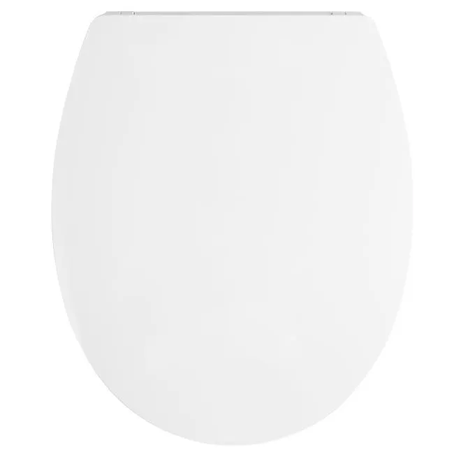 Copriwater Neo ovale universale SENSEA con chiusura rallentata sganciabile in duroplast bianco