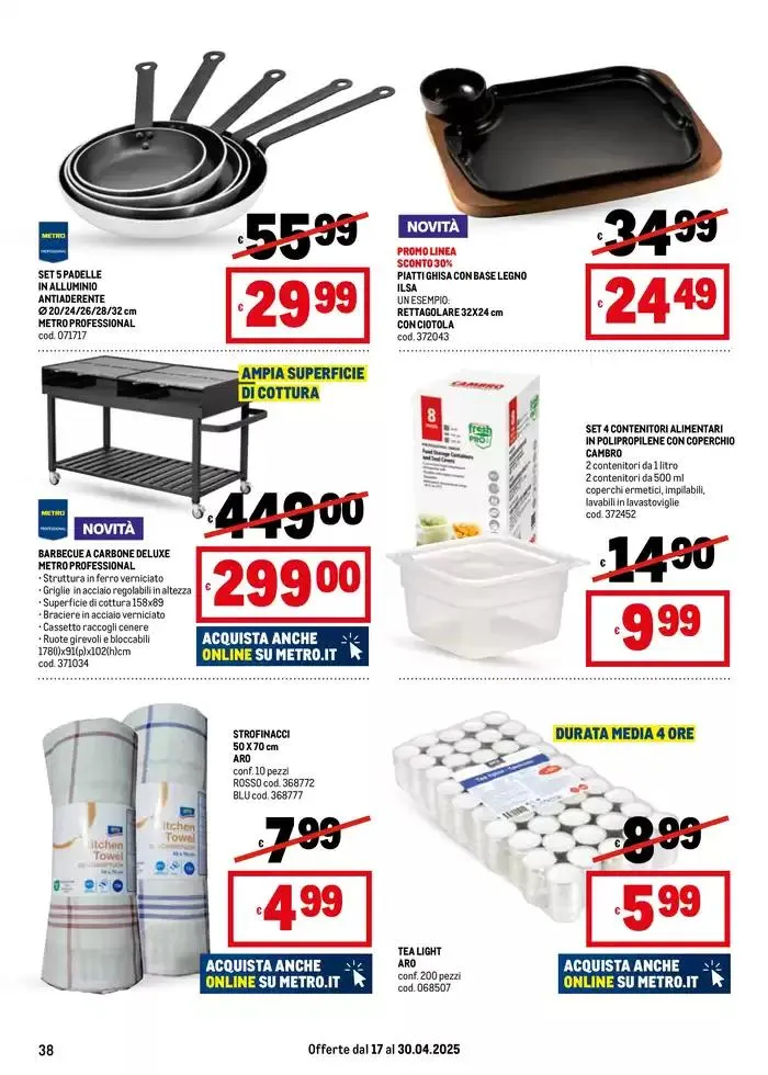 Offerte per Te -Area 5 da 22 aprile a 30 aprile di 2025 - Pagina del volantino 38