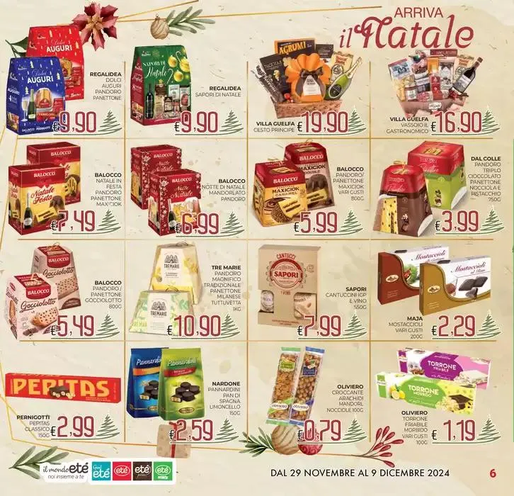 Qualita e prezzo bloccato da 29 novembre a 9 dicembre di 2024 - Pagina del volantino 6