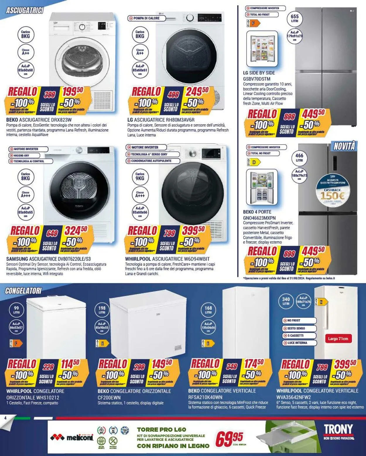 Trony - Palermo Volantino attuale da 2 maggio a 22 maggio di 2024 - Pagina del volantino 4