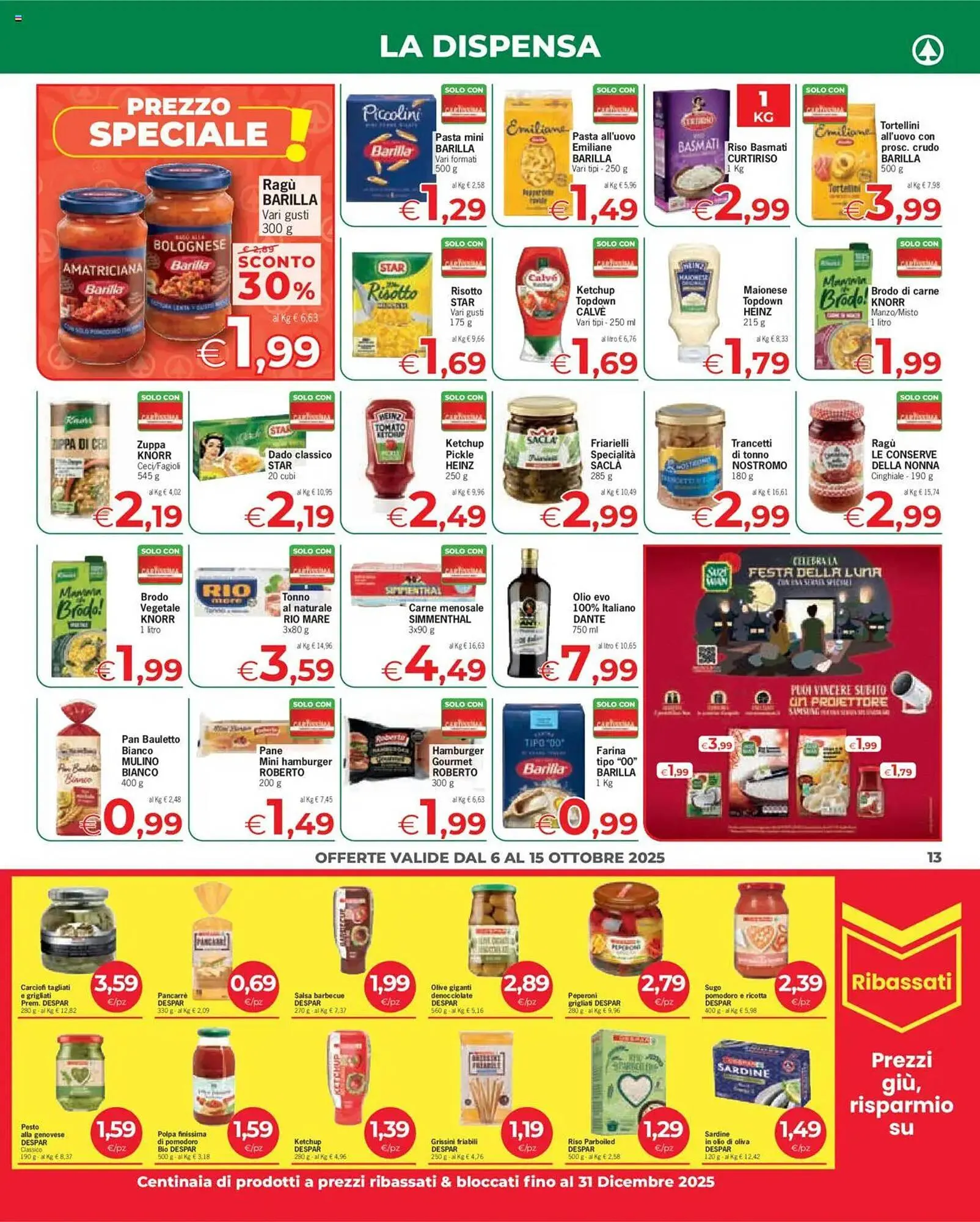 Volantino Eurospar da 6 ottobre a 15 ottobre di 2025 - Pagina del volantino 13