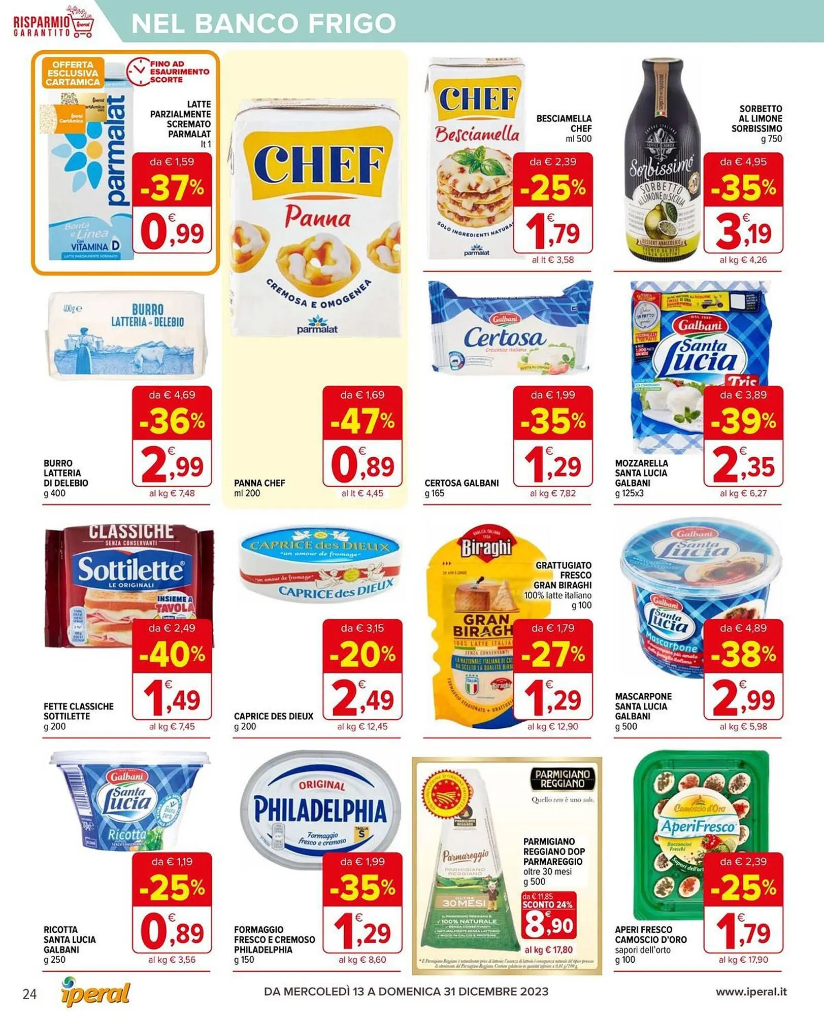 Volantino Iperal da 13 dicembre a 31 dicembre di 2023 - Pagina del volantino 24