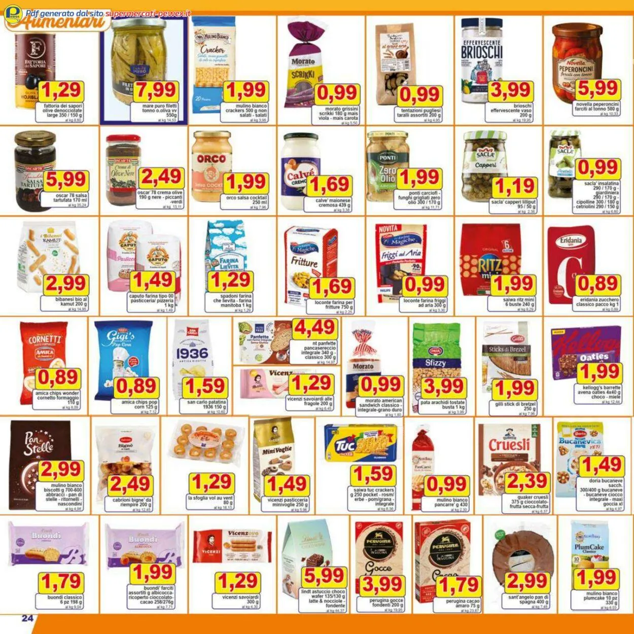Pewex Volantino attuale da 12 gennaio a 26 gennaio di 2026 - Pagina del volantino 24