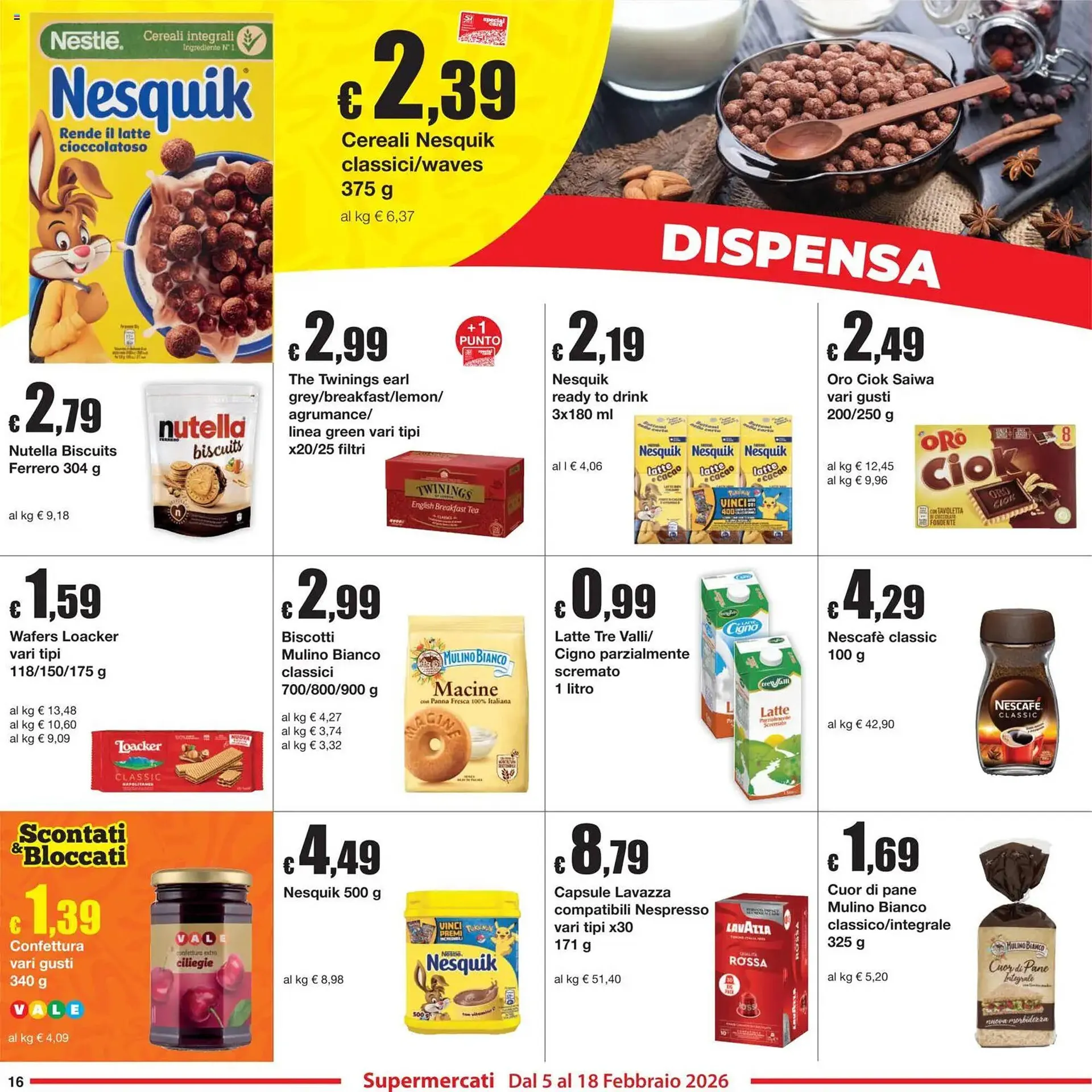 Volantino Sì con te da 2 febbraio a 28 febbraio di 2026 - Pagina del volantino 16