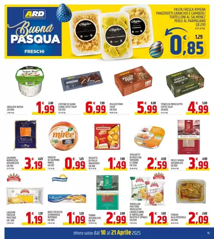 Buona Pasqua da 10 aprile a 21 aprile di 2025 - Pagina del volantino 15
