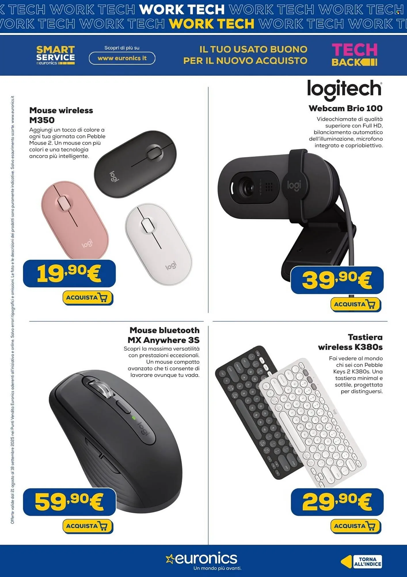 Volantino Euronics da 21 agosto a 18 settembre di 2025 - Pagina del volantino 17