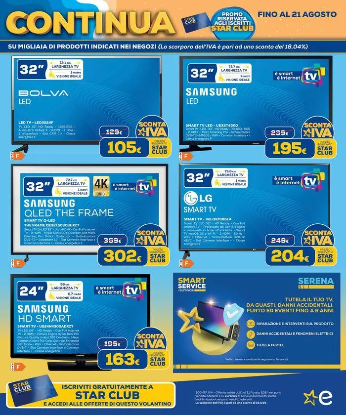 Sconta iva continua da 2 agosto a 21 agosto di 2024 - Pagina del volantino 7