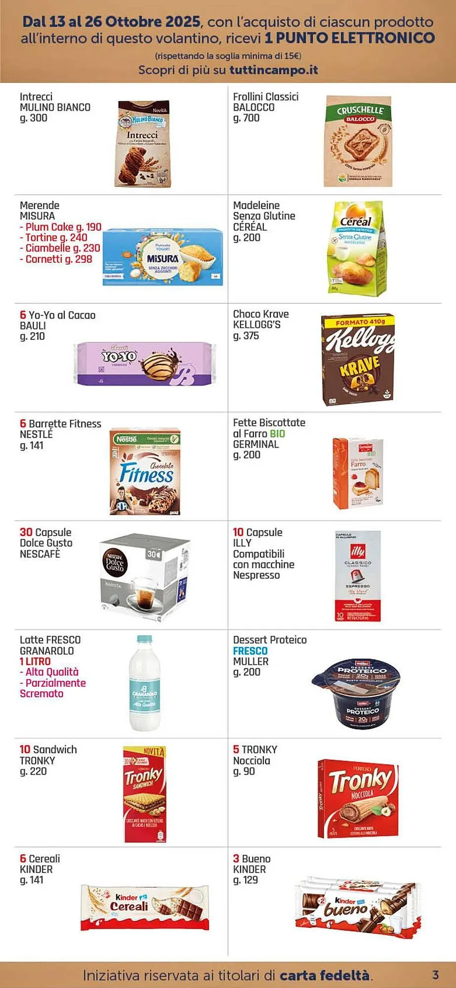 Volantino Famila Superstore da 13 ottobre a 16 novembre di 2025 - Pagina del volantino 3