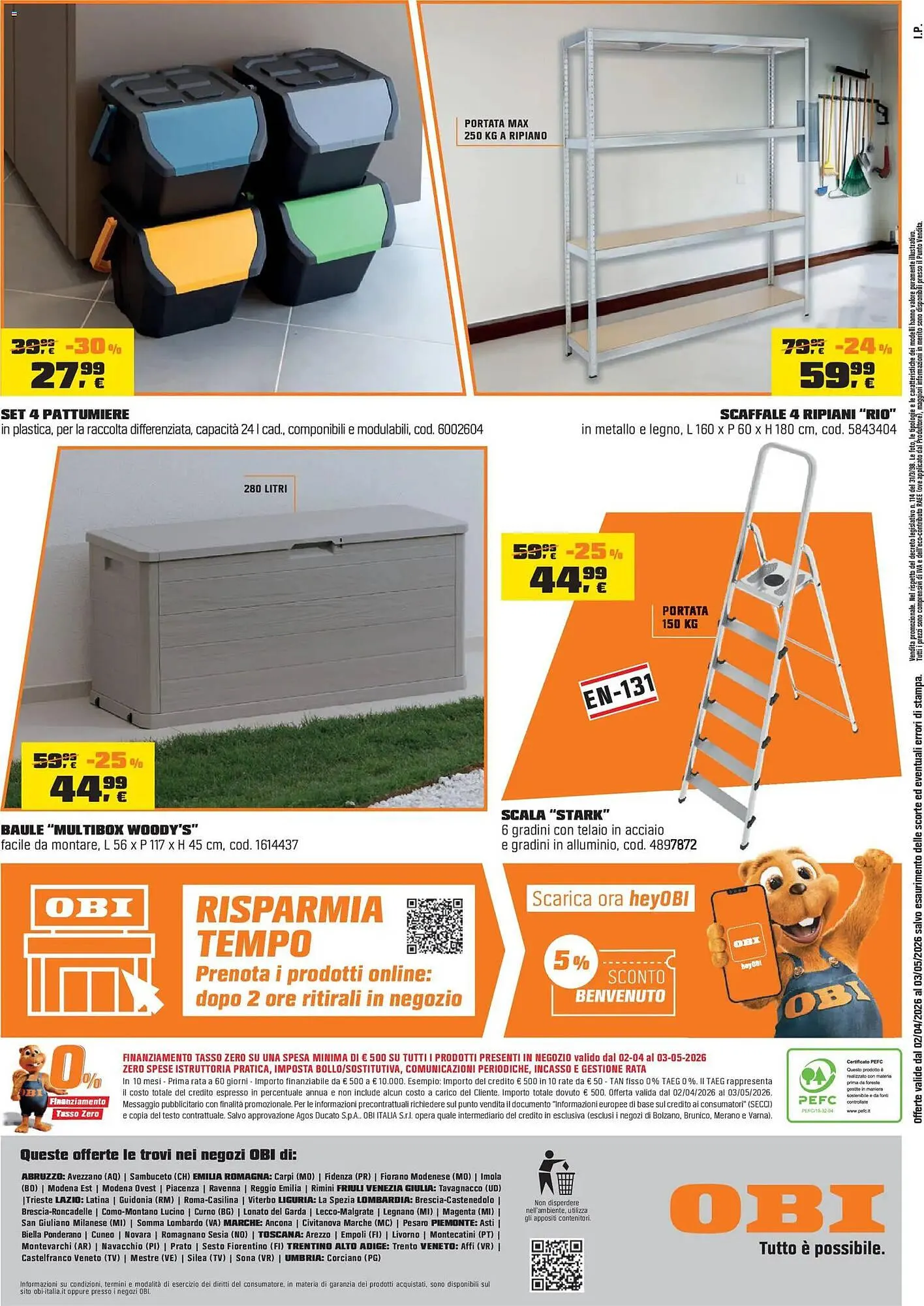 Volantino OBI da 2 aprile a 3 maggio di 2026 - Pagina del volantino 12