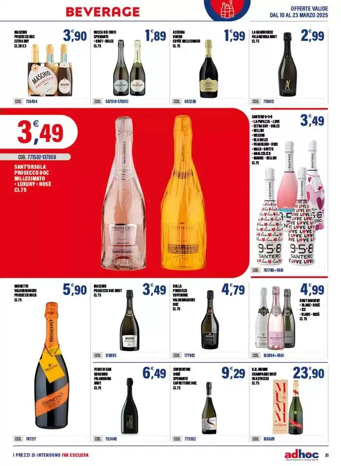 Offerte valide dal 10 al 23 marzo 2025 da 10 marzo a 23 marzo di 2025 - Pagina del volantino 21