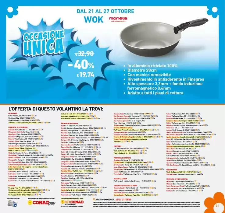 Campioni del risparmio da 16 ottobre a 27 ottobre di 2024 - Pagina del volantino 21