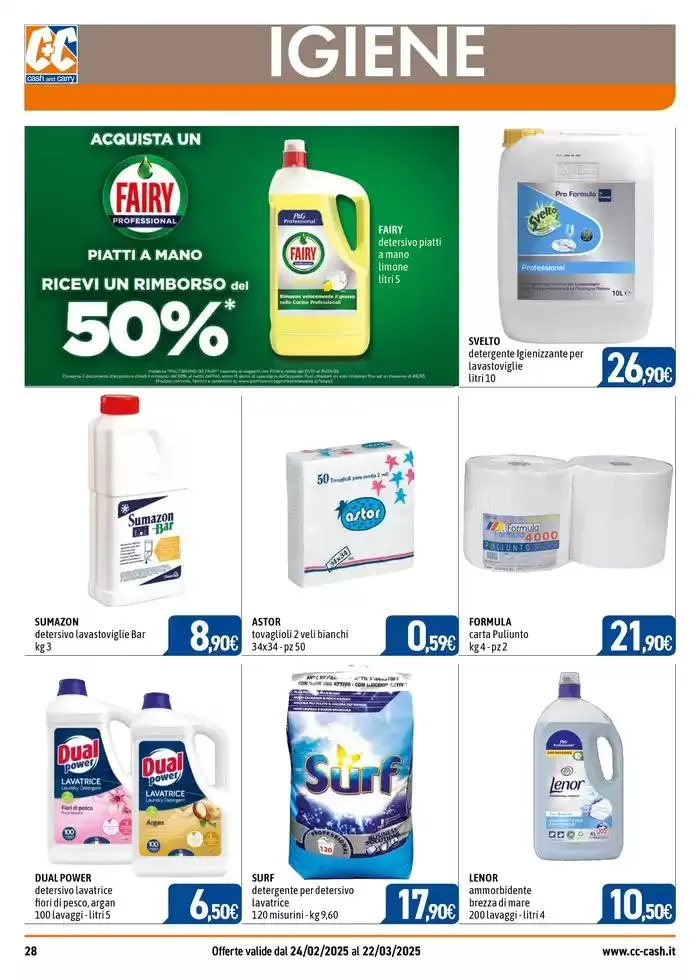 Professional da 25 febbraio a 22 marzo di 2025 - Pagina del volantino 28