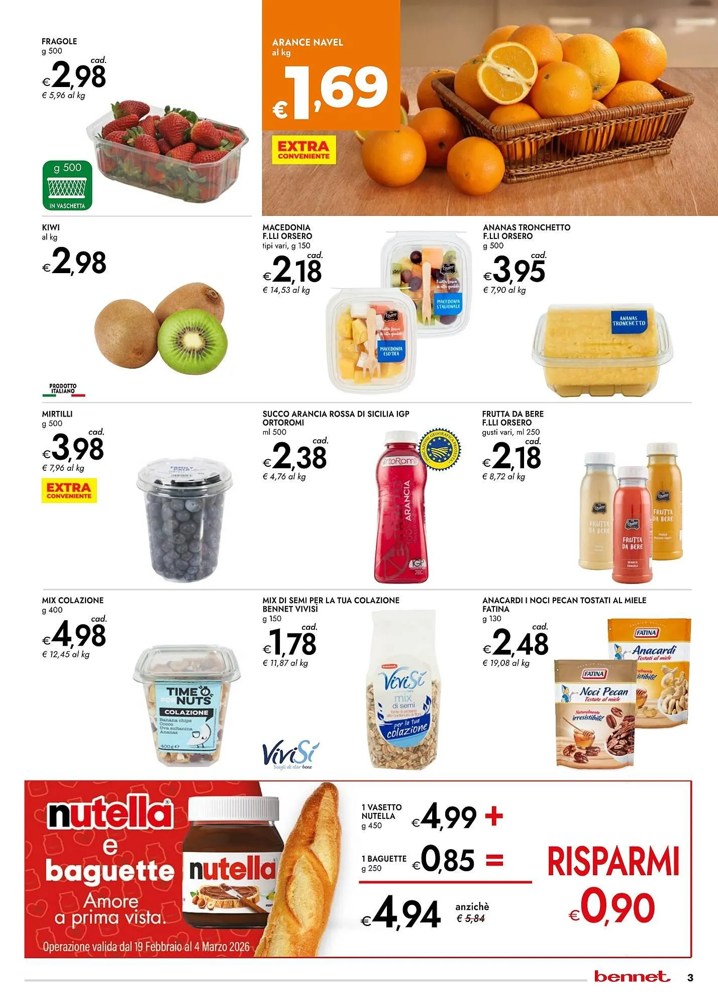 Volantino Bennet da 19 febbraio a 4 marzo di 2026 - Pagina del volantino 3