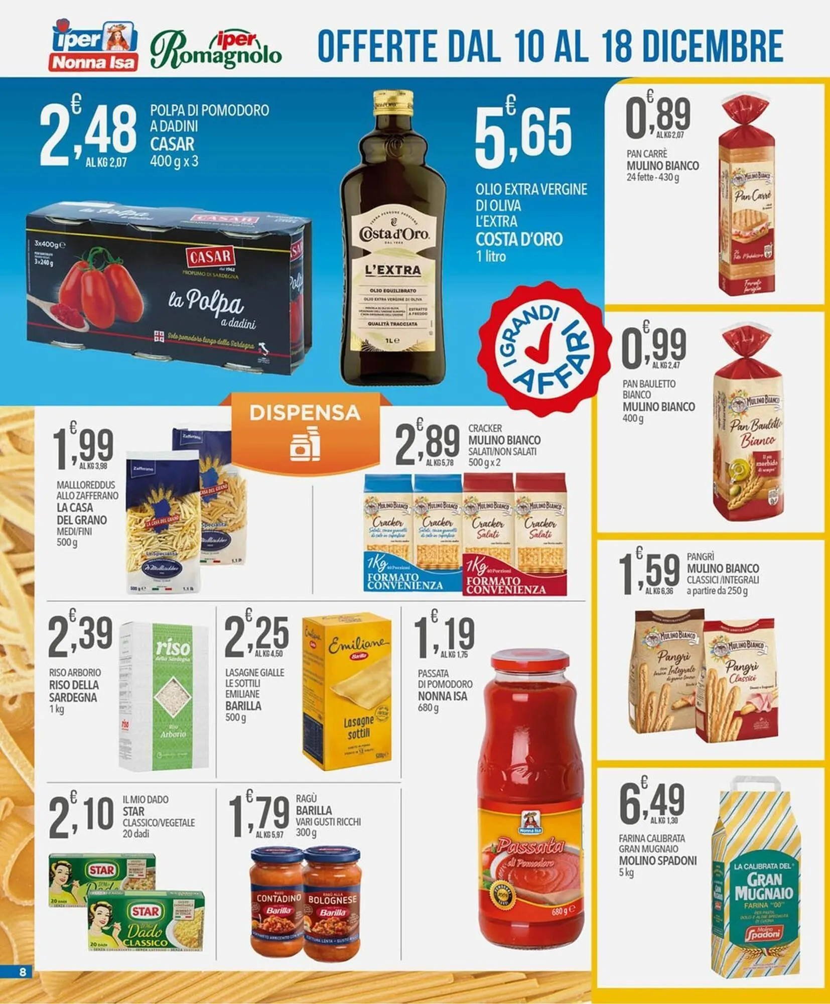 Volantino Iper Nonna Isa da 10 dicembre a 18 dicembre di 2025 - Pagina del volantino 8
