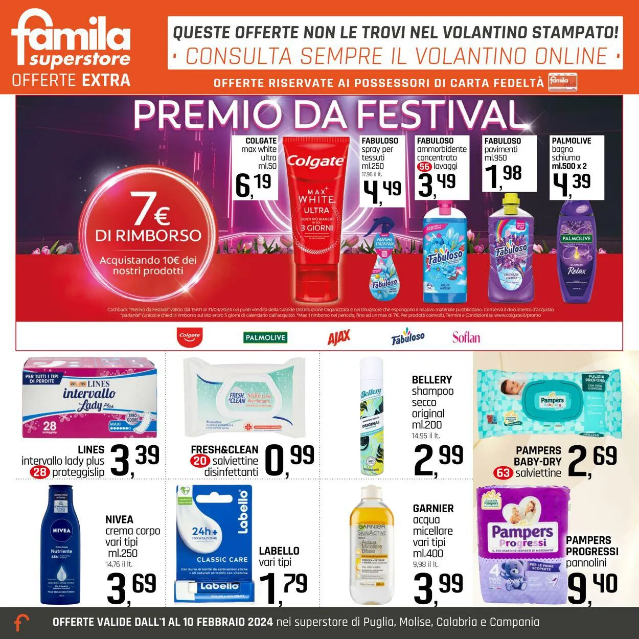 Famila Volantino attuale da 1 febbraio a 10 febbraio di 2024 - Pagina del volantino 24