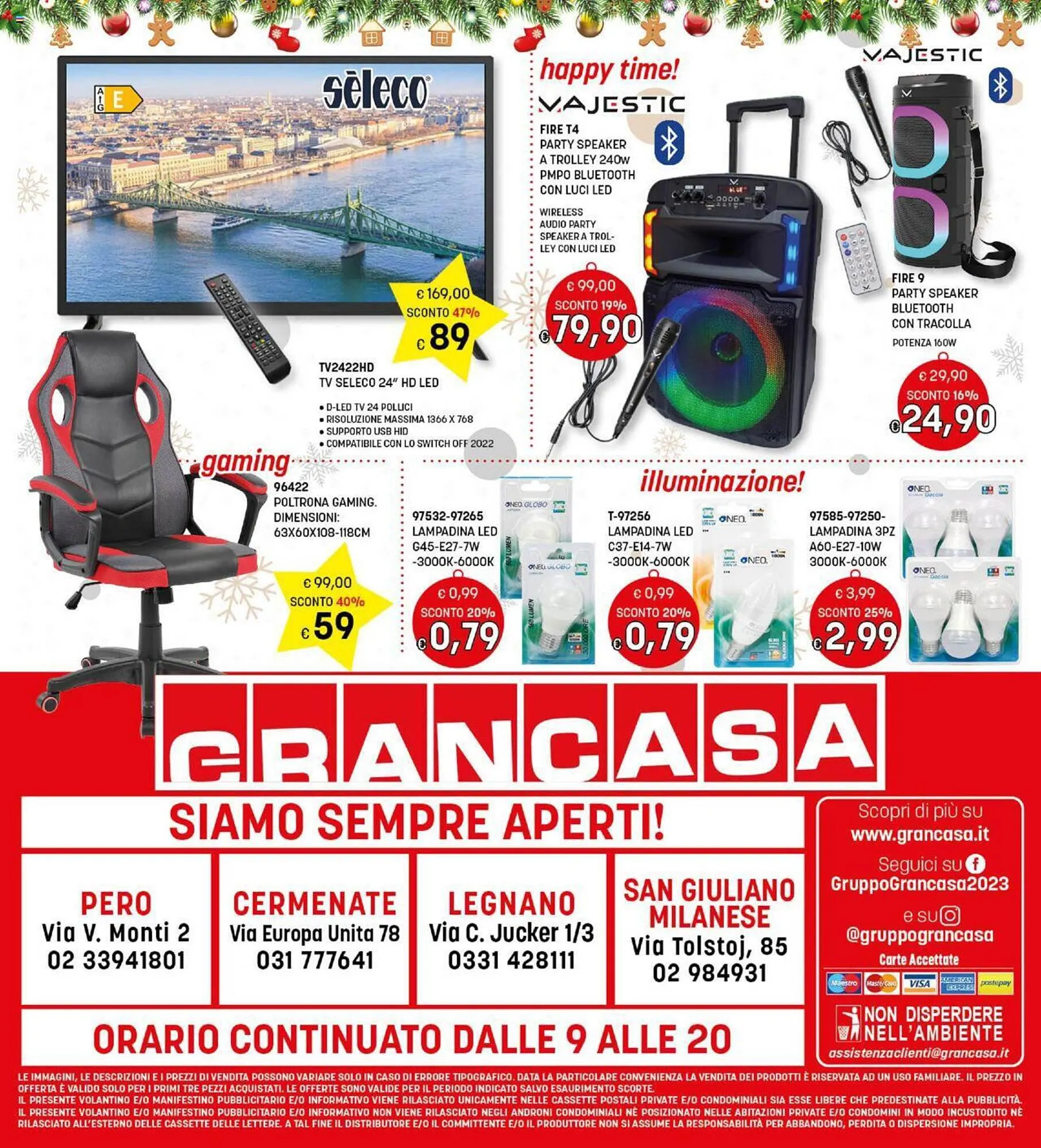 Volantino GRANCASA da 30 novembre a 24 dicembre di 2023 - Pagina del volantino 12