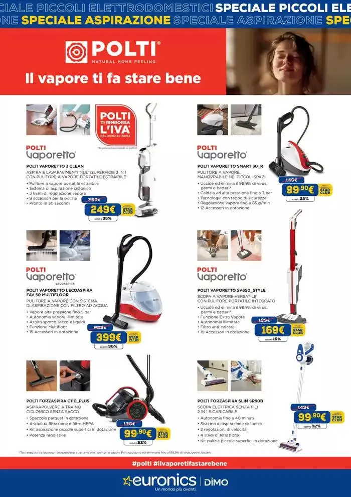 Speciale aspirazione piccoli elettrodomestici da 25 marzo a 20 aprile di 2025 - Pagina del volantino 15